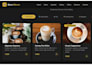 design a modern responsive restaurant or cafe website